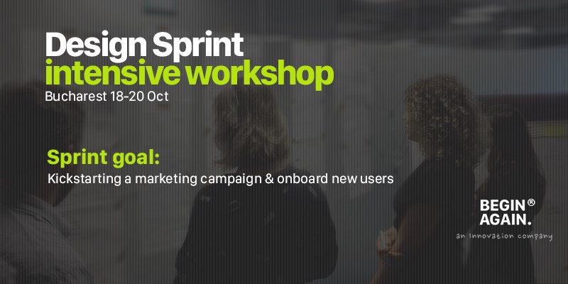 Design Sprint intensive workshop