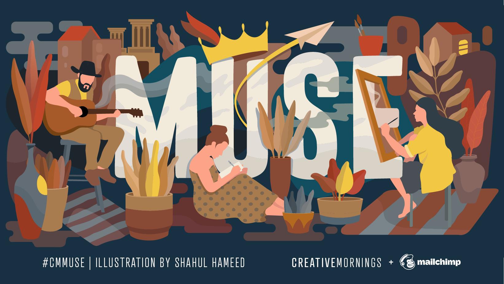 September is “Muse” – CreativeMornings Iasi