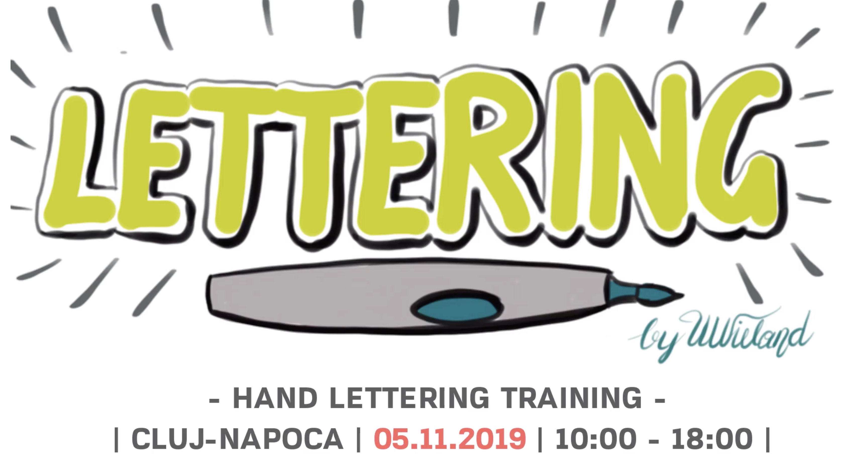 Hand Lettering Trainig