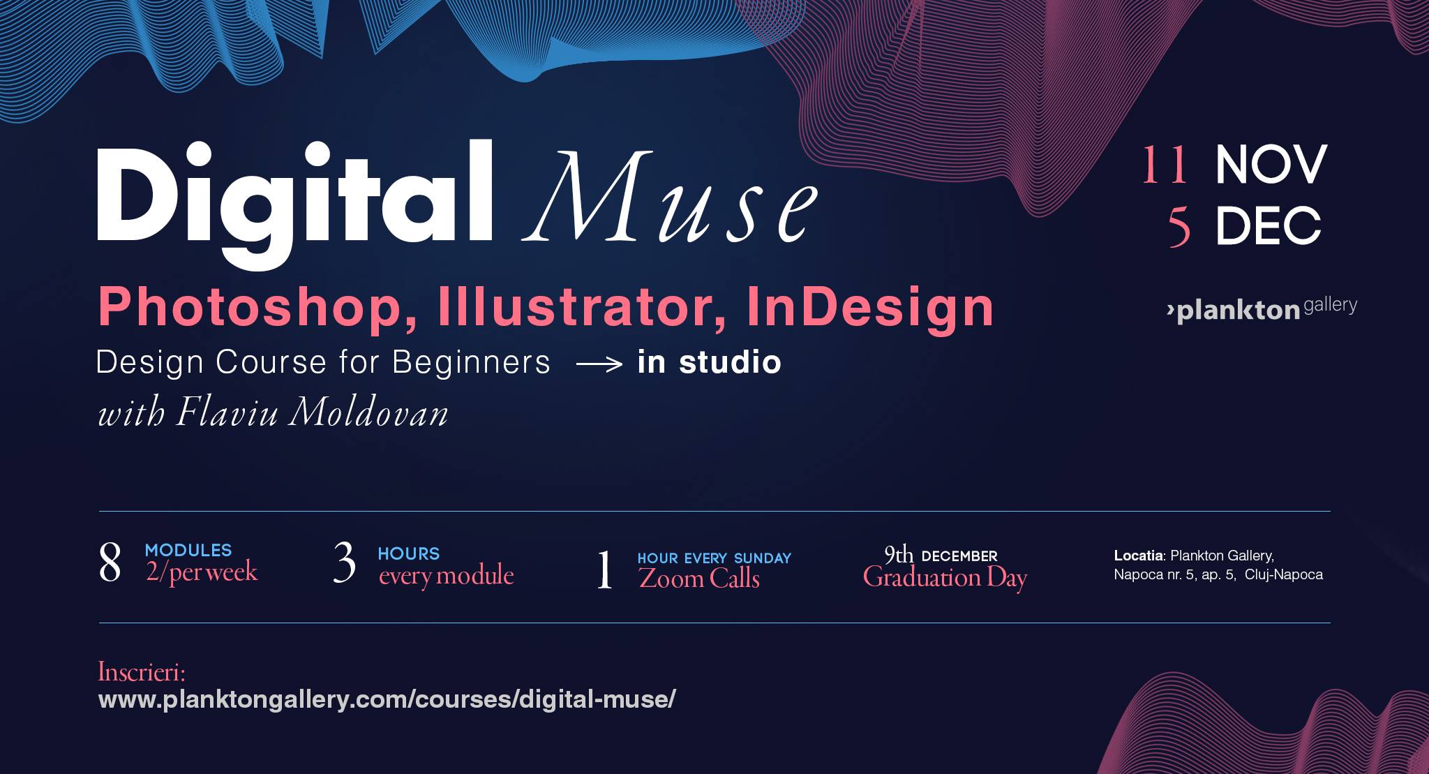 Digital Muse – Photoshop, Illustrator, InDesign – Design Course