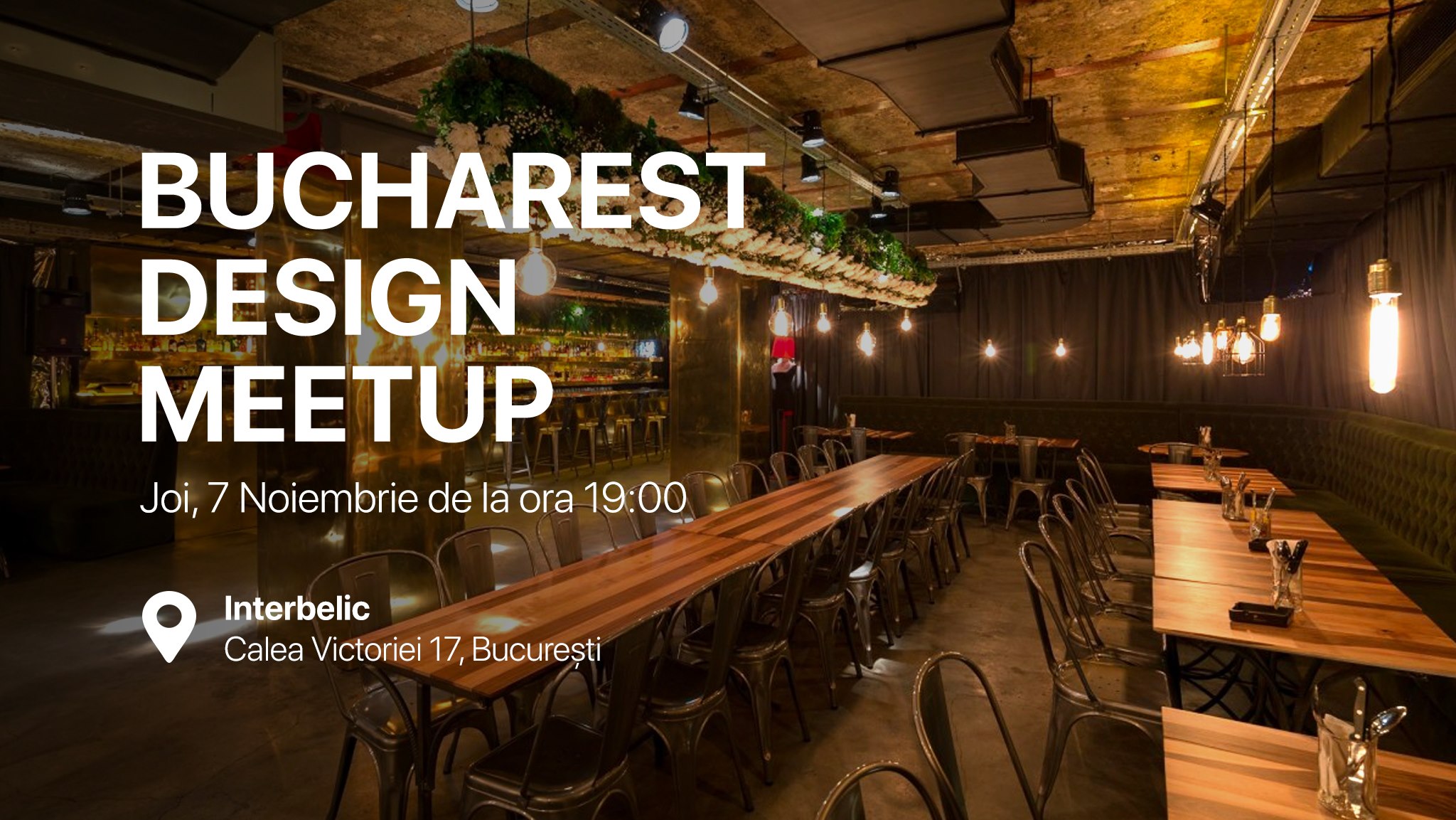 Bucharest Design Meetup #19