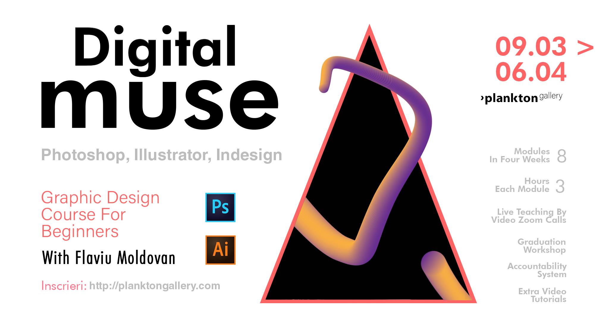 Digital Muse – Graphic Design Course for Beginners