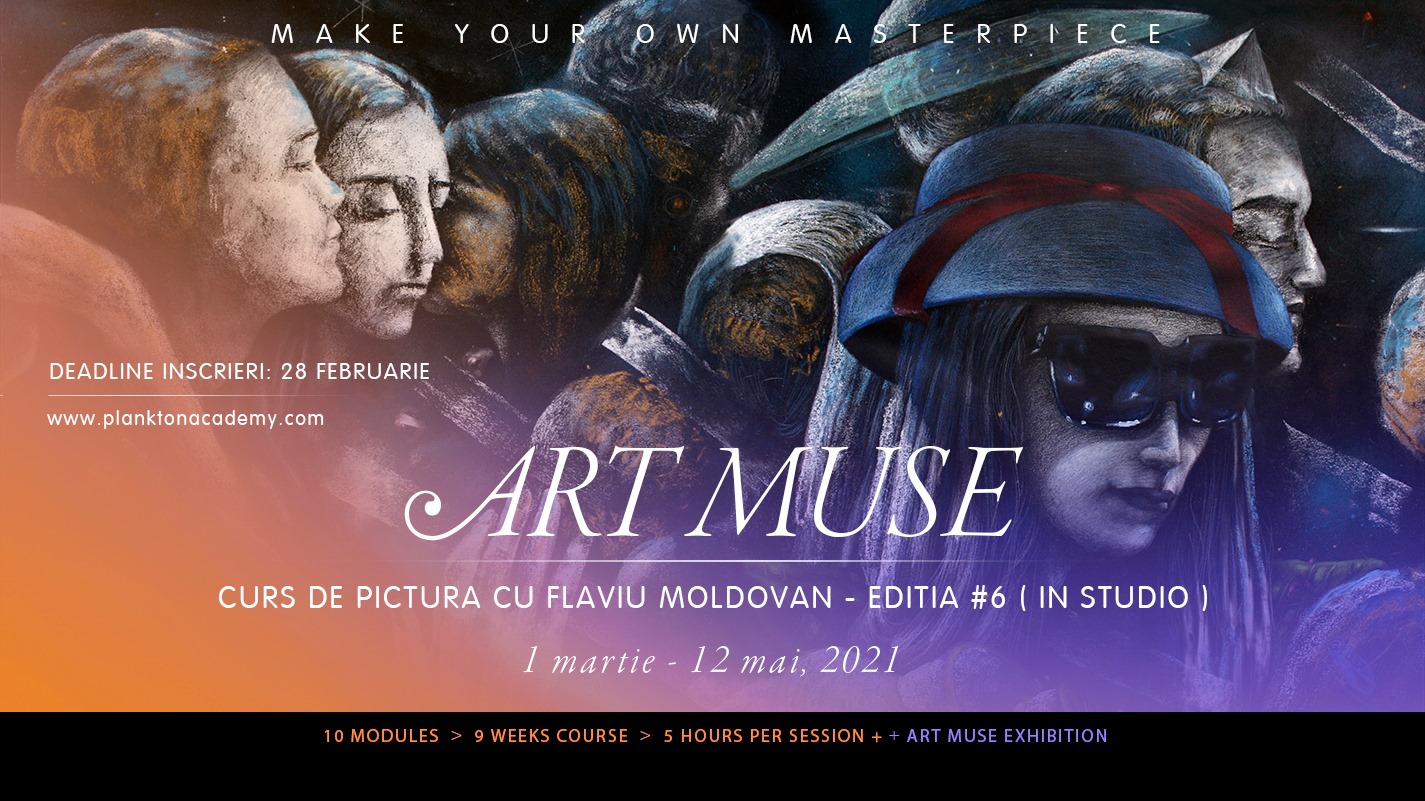 Art Muse 6 – Curs de pictura cu Flaviu Moldovan