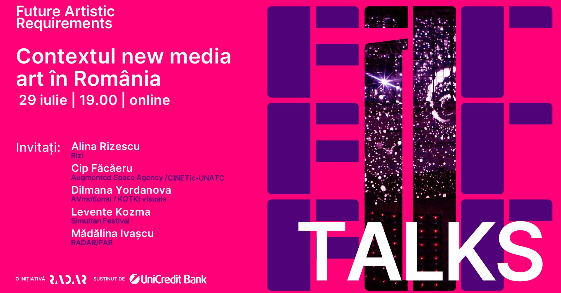 FAR TALKS – Contextul new media art în România