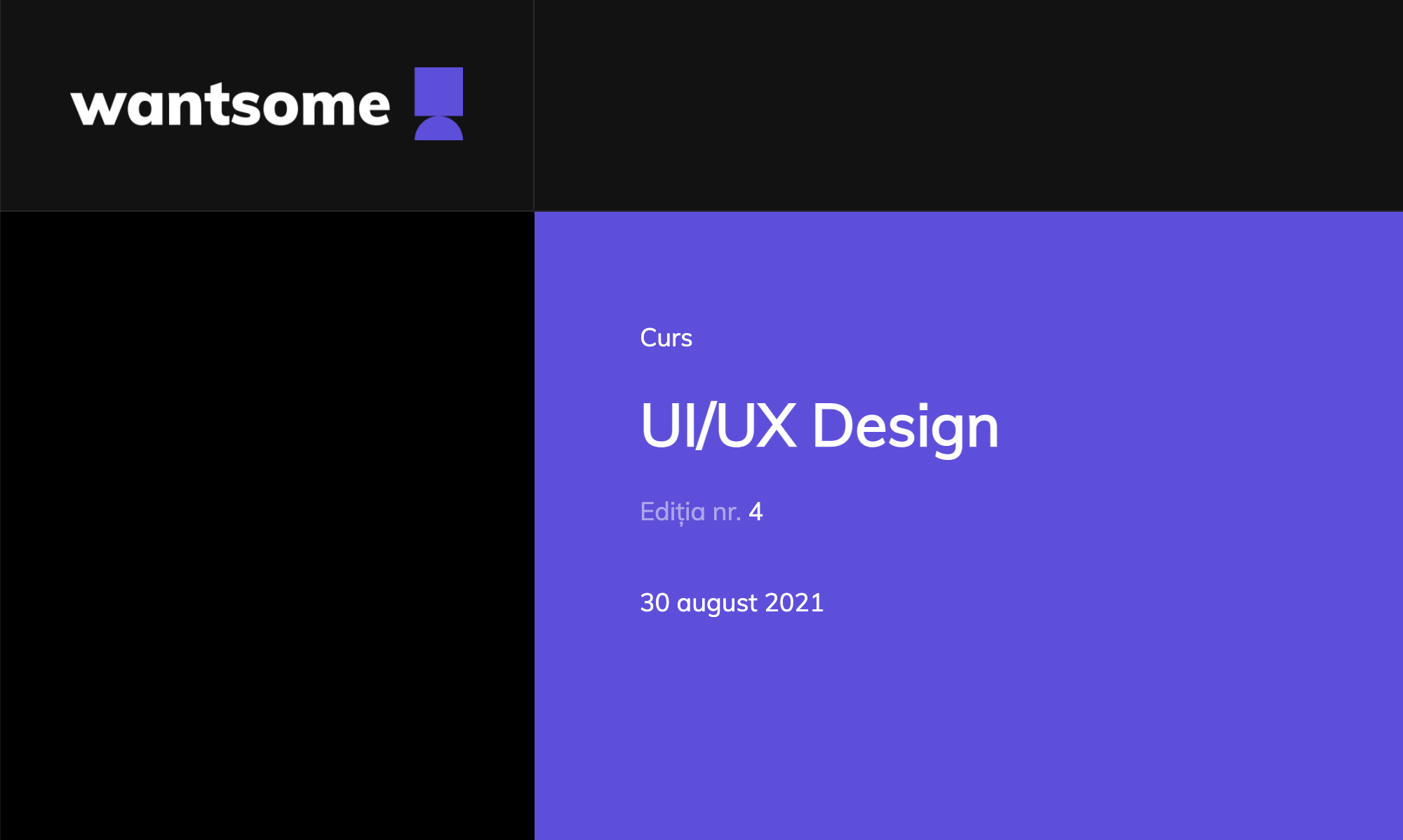 Wantsome – Curs UI/UX