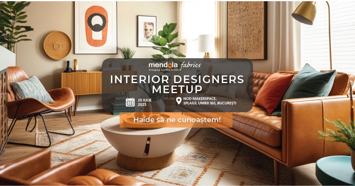 Interior Designers Meetup by Mendola Fabrics