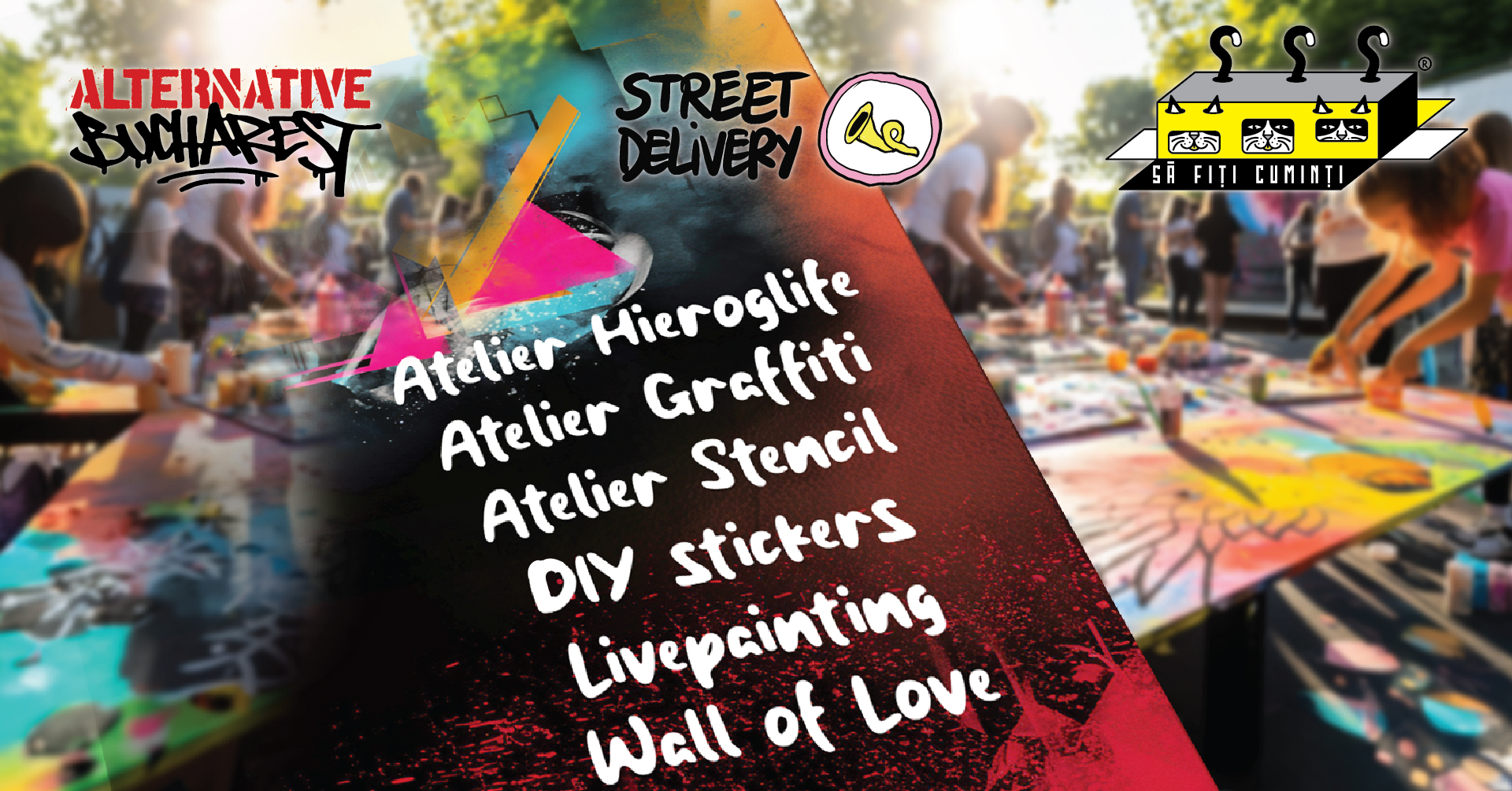 (Re)câștigăm strada prin artă colectivă @Street Delivery 2023