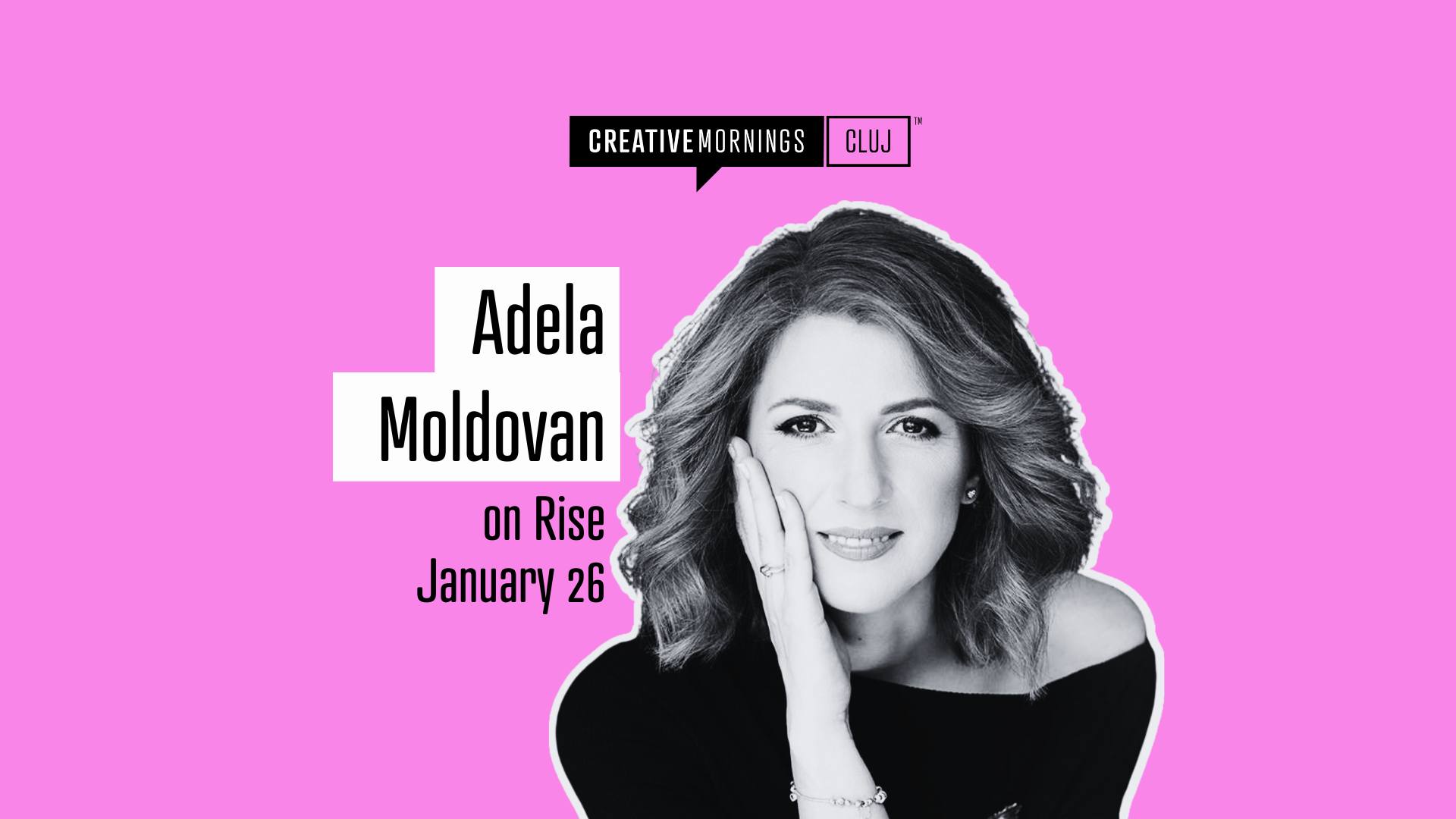 CreativeMornings Cluj on Rise with Adela Moldovan