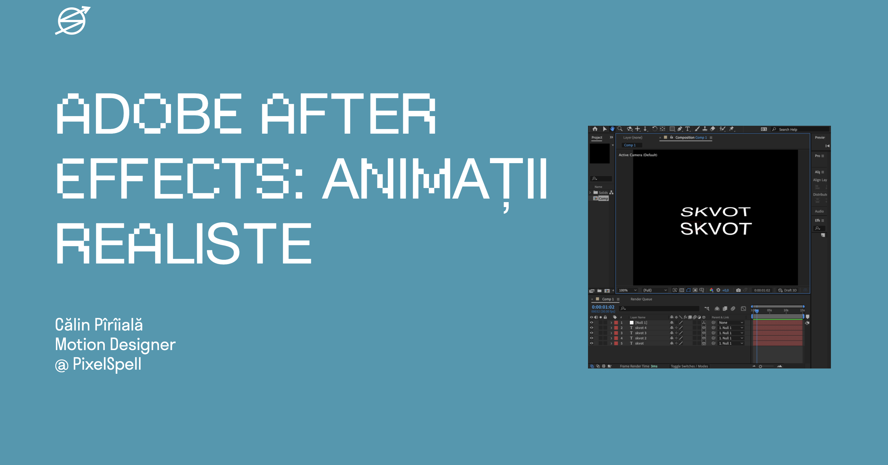 Curs Adobe After Effects: Animații realiste